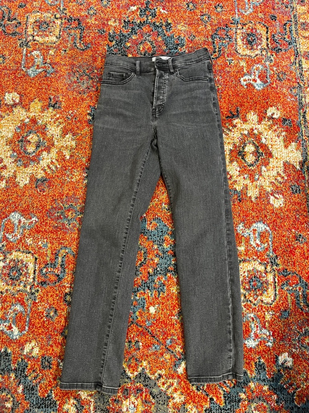 Everlane High Rise Slim Straight Cigarette Jean size 27 regular